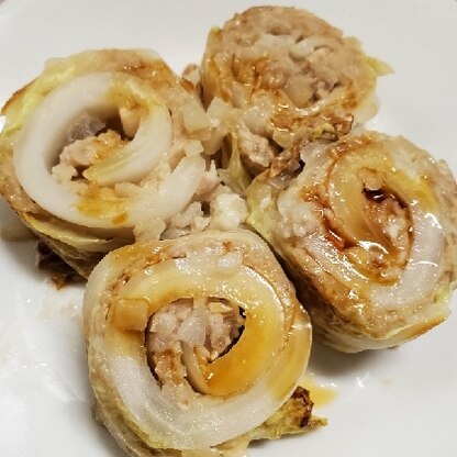 ボリュームあって白菜とひき肉だけで豪華でした！ごちそうさまでした！